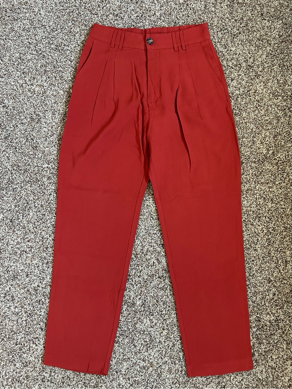 NWT Lulus high waist straight leg pants, size M